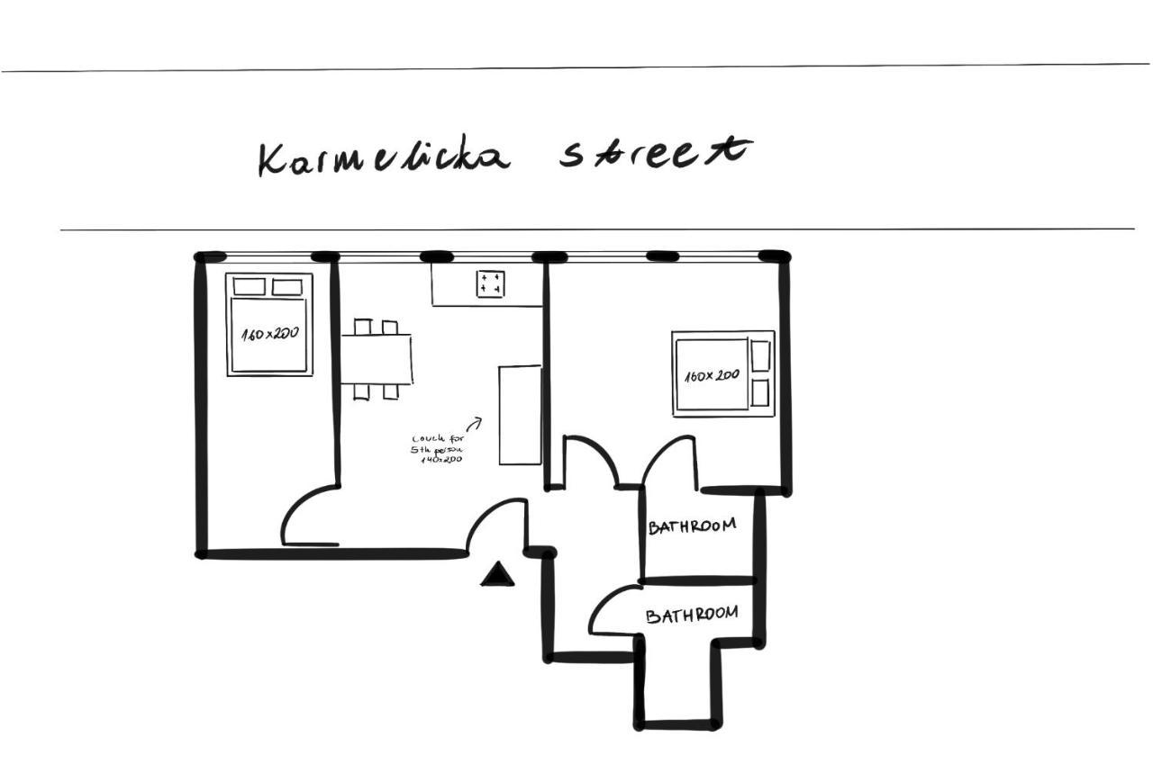 Modern House In Old Town Numero 5 คราคูฟ ภายนอก รูปภาพ